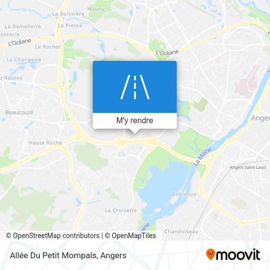 Allée Du Petit Mompals plan