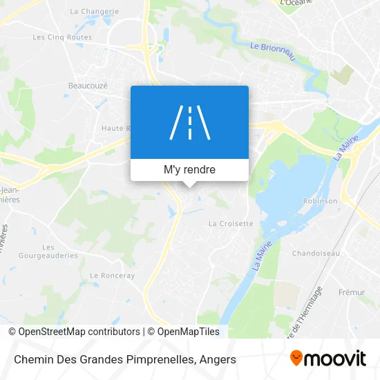 Chemin Des Grandes Pimprenelles plan