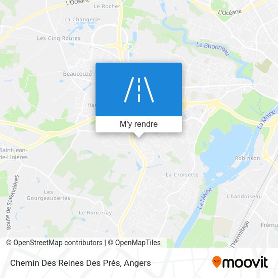Chemin Des Reines Des Prés plan