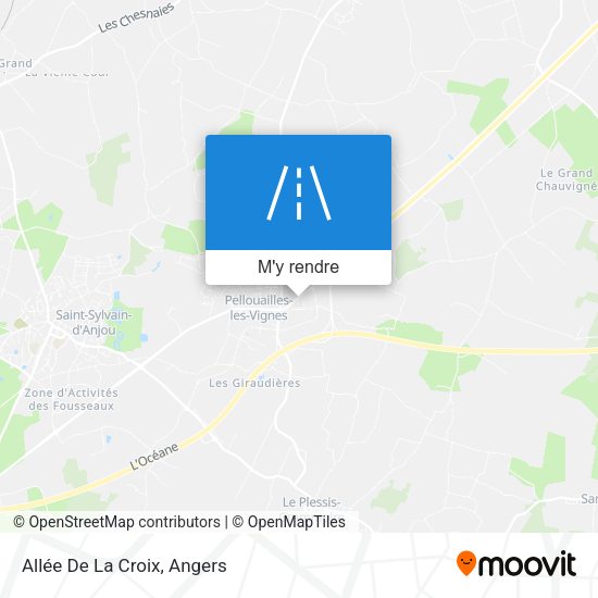 Allée De La Croix plan