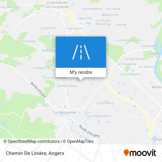 Chemin De Linière plan