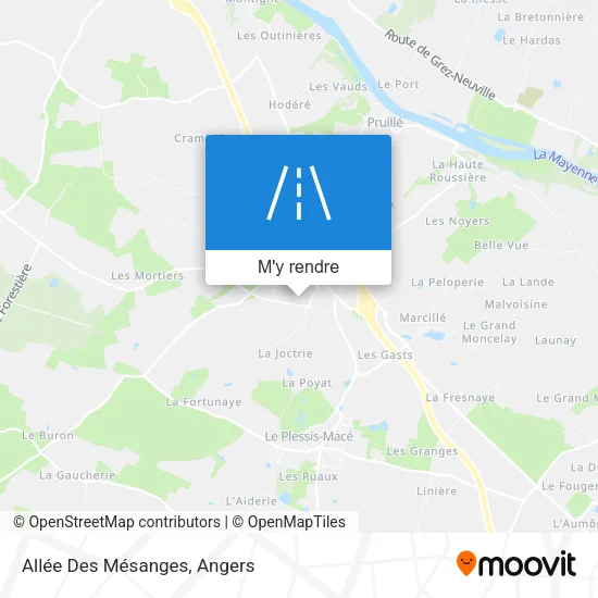 Allée Des Mésanges plan