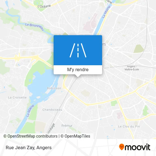 Rue Jean Zay plan