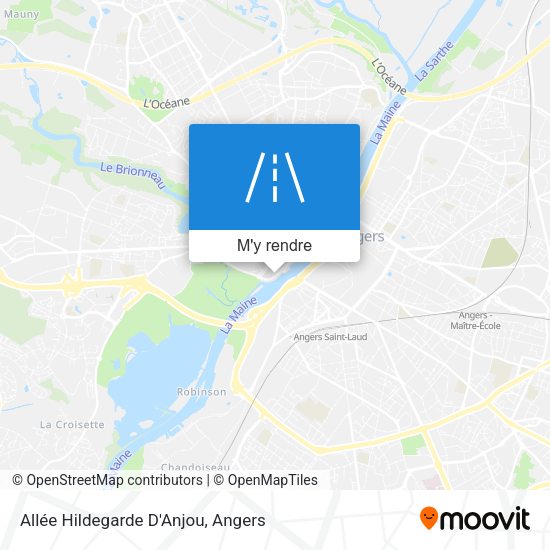 Allée Hildegarde D'Anjou plan