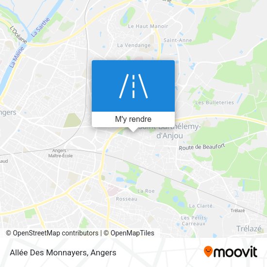 Allée Des Monnayers plan