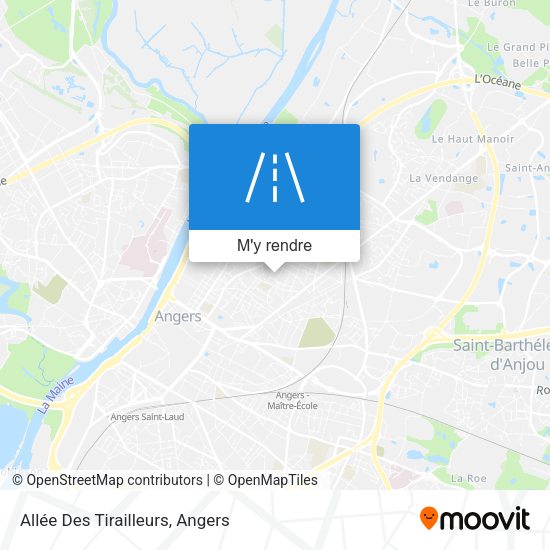 Allée Des Tirailleurs plan