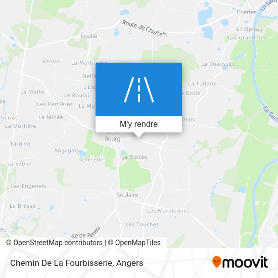 Chemin De La Fourbisserie plan