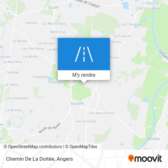 Chemin De La Doitée plan