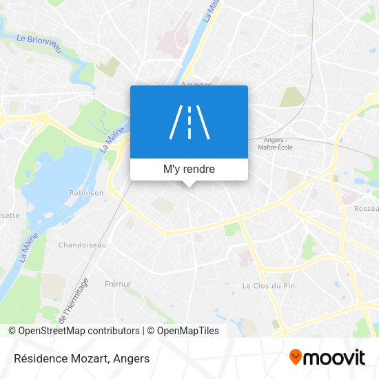 Résidence Mozart plan