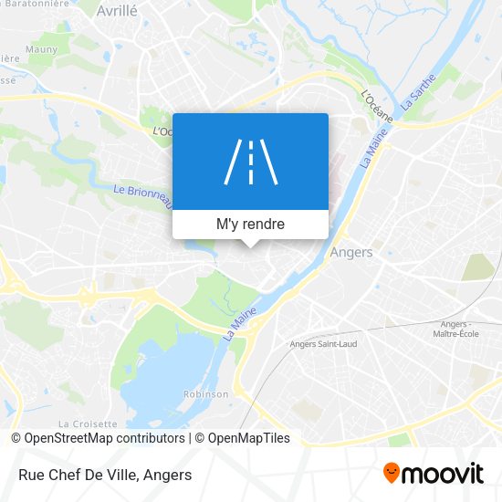 Rue Chef De Ville plan