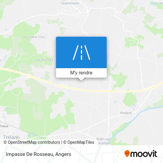 Impasse De Rosseau plan