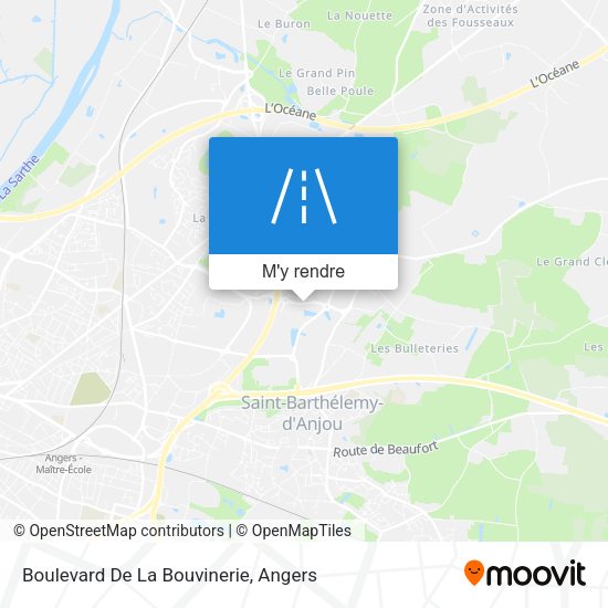 Boulevard De La Bouvinerie plan