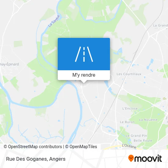 Rue Des Goganes plan