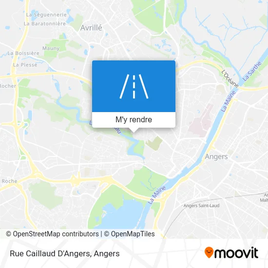 Rue Caillaud D'Angers plan