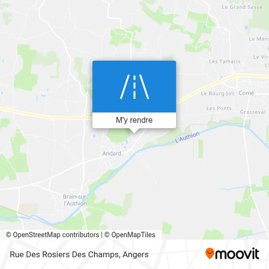 Rue Des Rosiers Des Champs plan