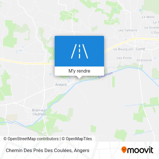 Chemin Des Prés Des Coulées plan