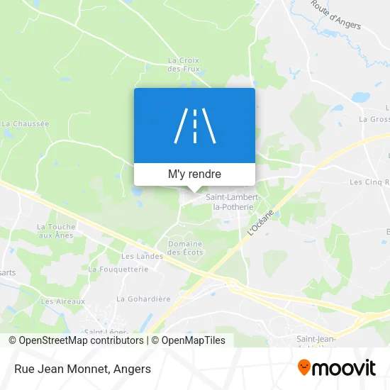 Rue Jean Monnet plan