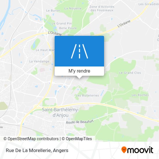 Rue De La Morellerie plan