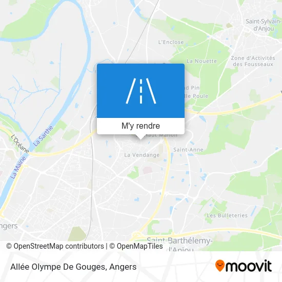 Allée Olympe De Gouges plan