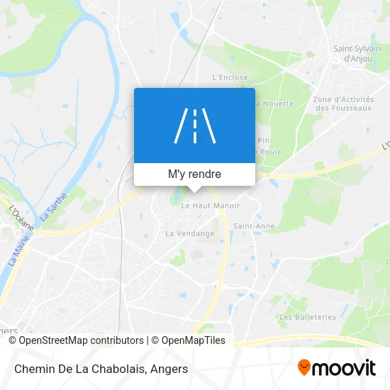 Chemin De La Chabolais plan