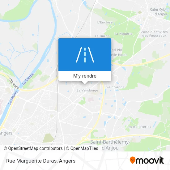 Rue Marguerite Duras plan