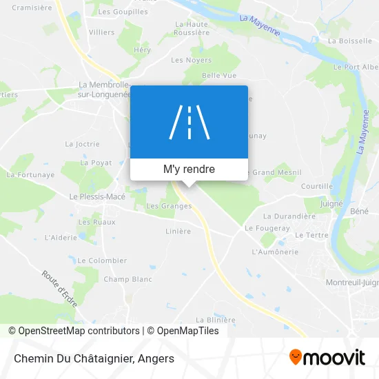 Chemin Du Châtaignier plan