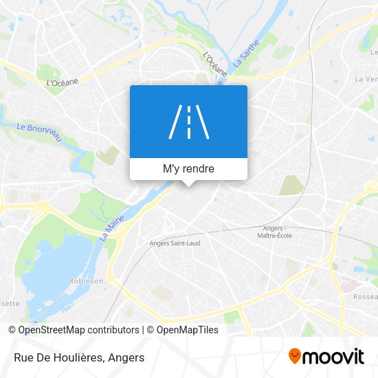 Rue De Houlières plan