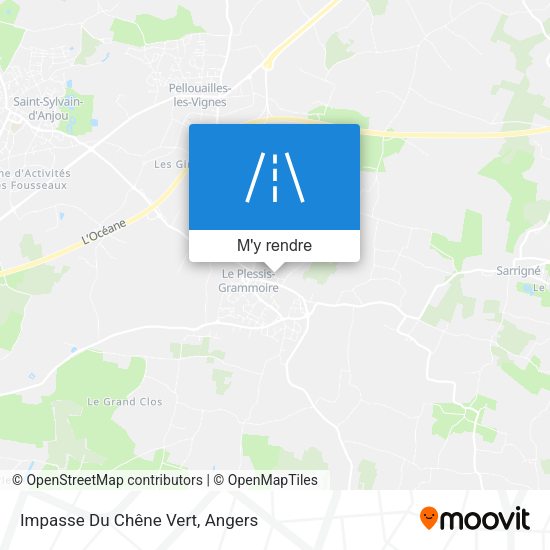 Impasse Du Chêne Vert plan