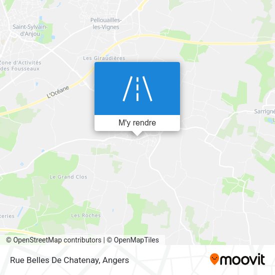 Rue Belles De Chatenay plan