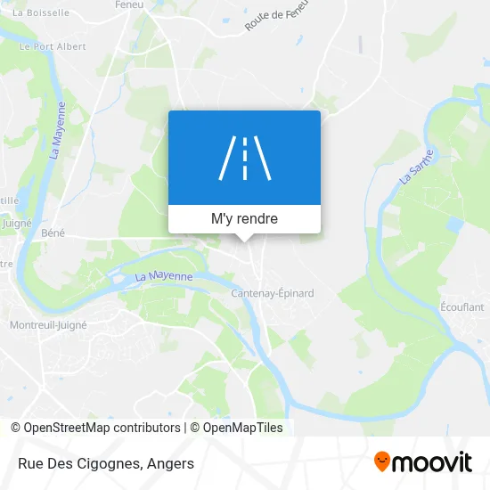 Rue Des Cigognes plan