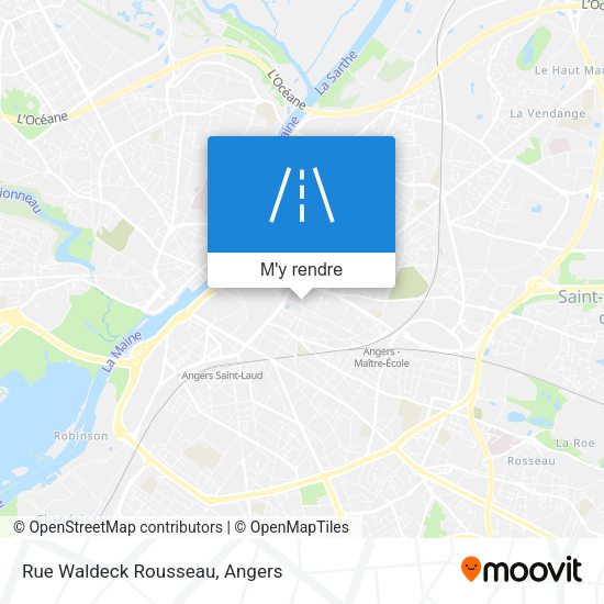 Rue Waldeck Rousseau plan