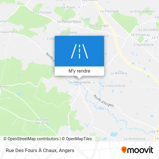 Rue Des Fours À Chaux plan