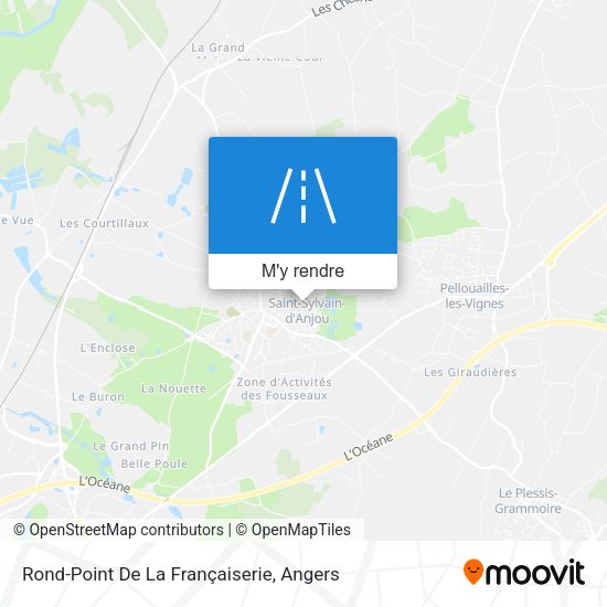 Rond-Point De La Françaiserie plan