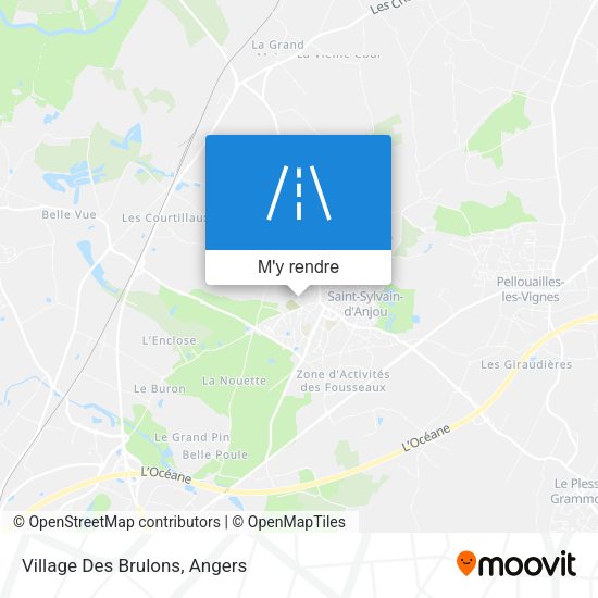 Village Des Brulons plan