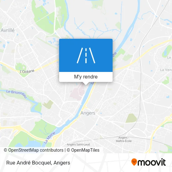 Rue André Bocquel plan