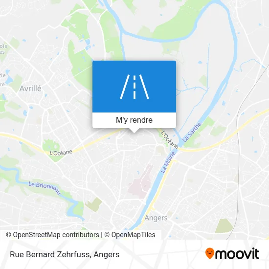 Rue Bernard Zehrfuss plan