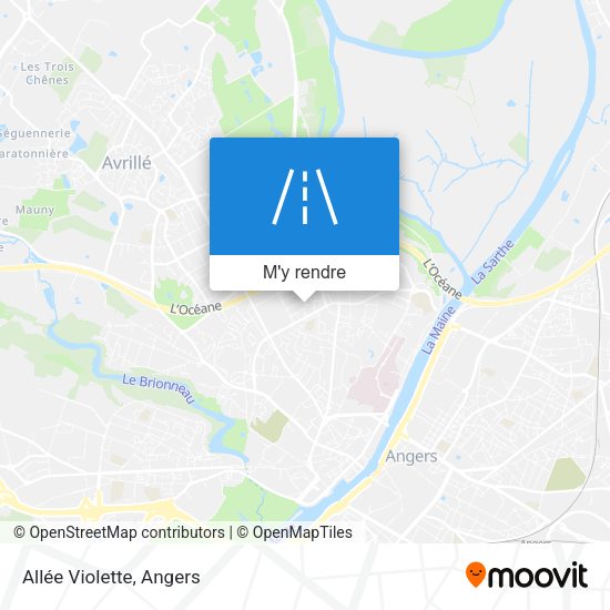 Allée Violette plan