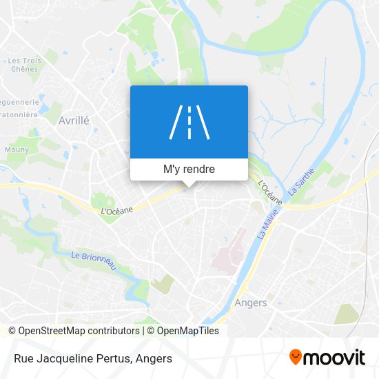 Rue Jacqueline Pertus plan