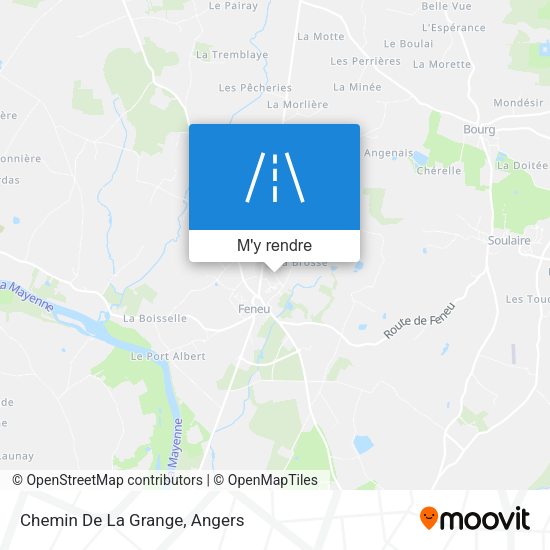 Chemin De La Grange plan