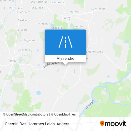 Chemin Des Hommes Laids plan