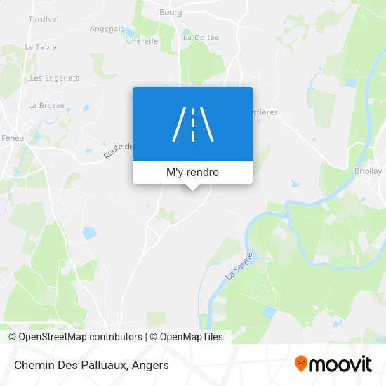 Chemin Des Palluaux plan