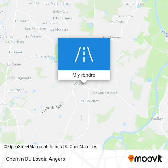 Chemin Du Lavoir plan