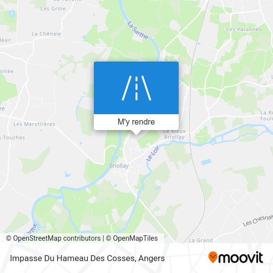 Impasse Du Hameau Des Cosses plan