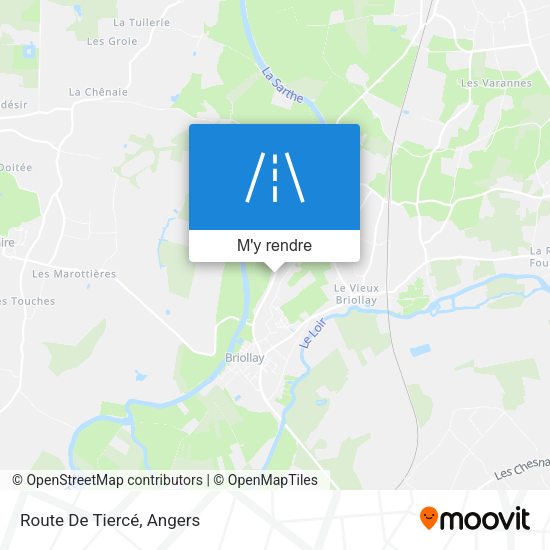 Route De Tiercé plan