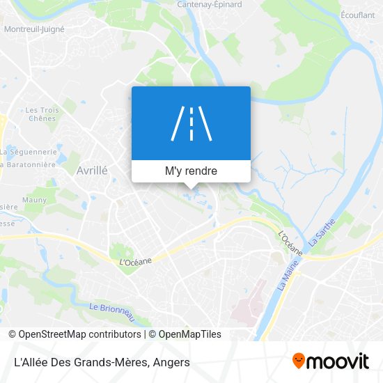 L'Allée Des Grands-Mères plan