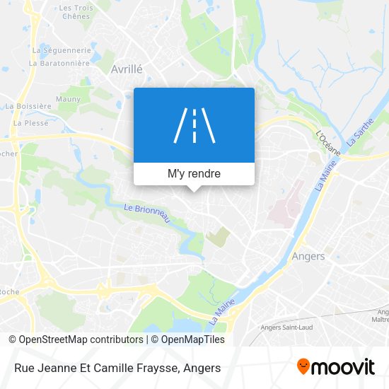 Rue Jeanne Et Camille Fraysse plan