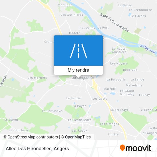 Allée Des Hirondelles plan