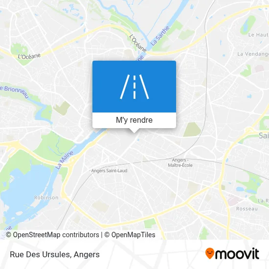 Rue Des Ursules plan