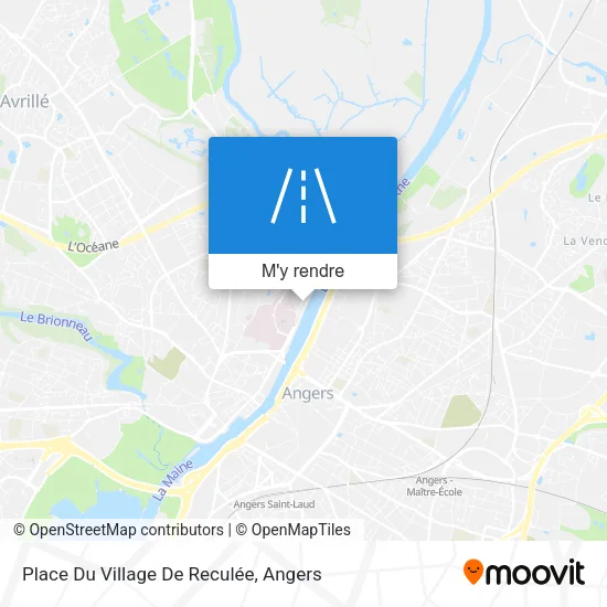 Place Du Village De Reculée plan