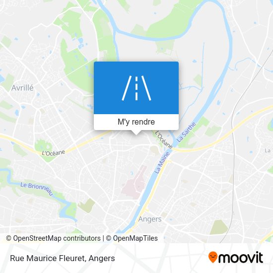 Rue Maurice Fleuret plan
